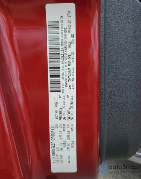 2011 Dodge Dakota Slt from USA, damaged, VIN 1D7RE3GK4BS619652